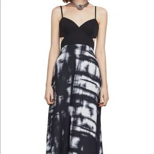 BCBGMaxazaria Cutout Gown
